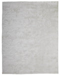 5′ X 8′ White Shag Tufted Handmade Area Rug