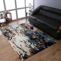 Rugsotic Carpets Hand Knotted Silk Area Rug Abstract