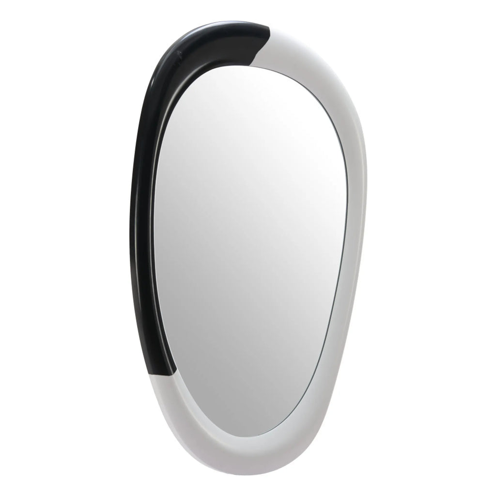 Steel Oval Geometric Framed Accent Mirror — view 3