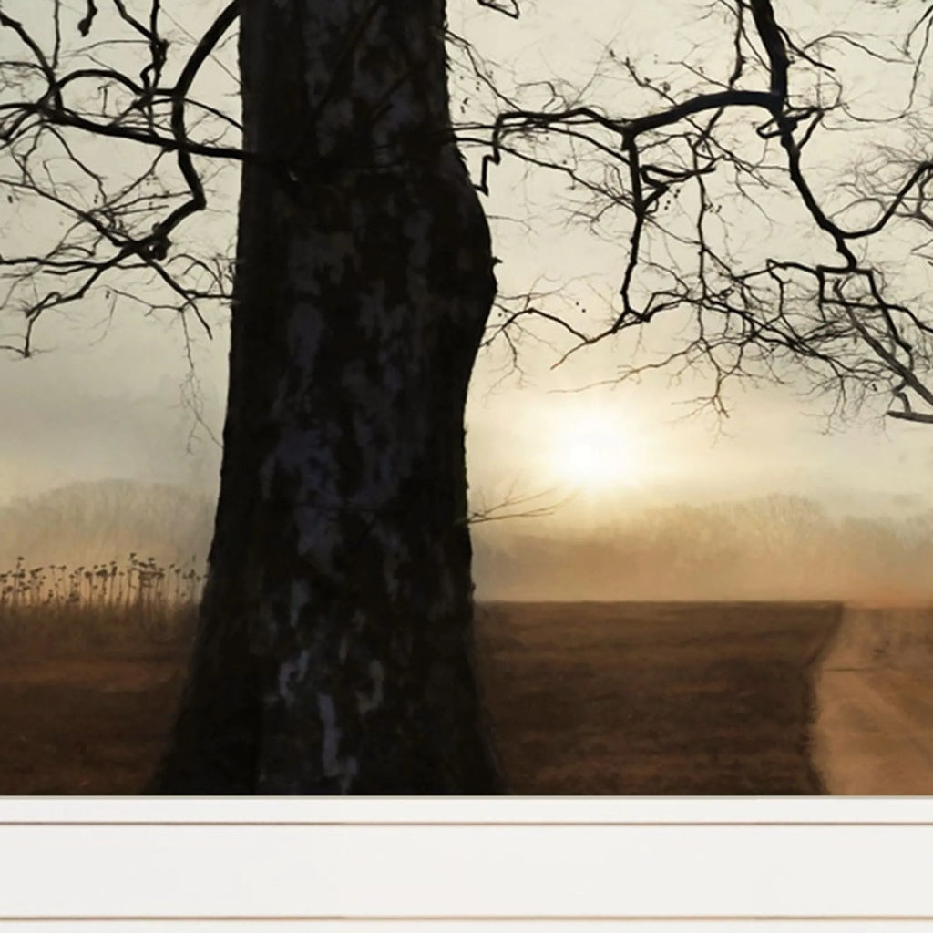 Set Of Two Enchanted Sunrise 1 White Framed Print Wall Art — view 4