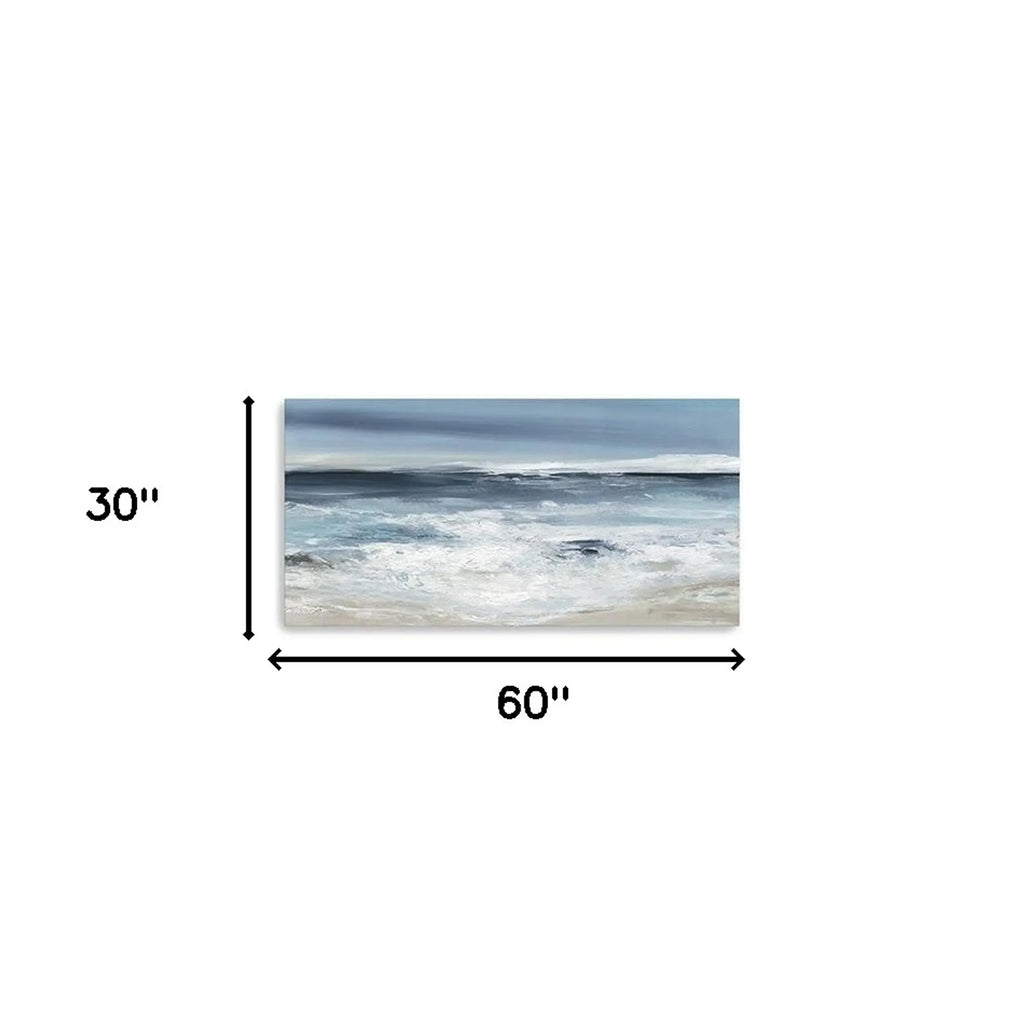 Long Beach Shore Unframed Print Wall Art — view 4