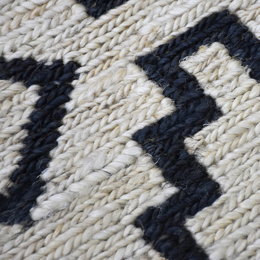 Rugsotic Carpets Hand Knotted Sumak Jute Eco-friendly Area Rug Geometric — view 4