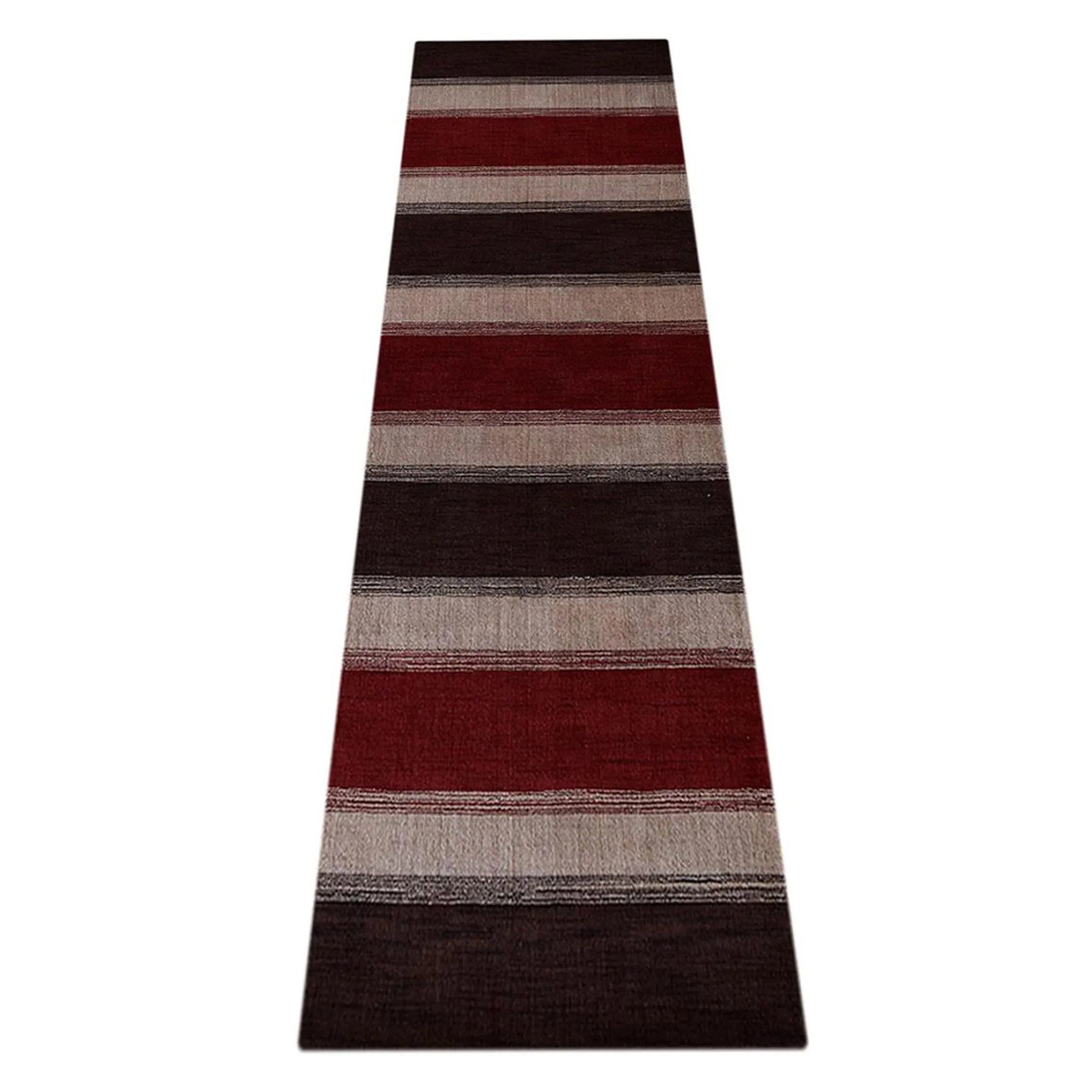 Rugsotic Carpets Hand Knotted Loom Wool Runner Area Rug Contemporary — view 3