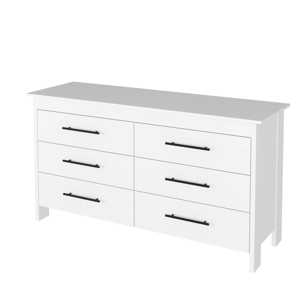 Kearny 3 Piece Bedroom Set, White Finish — view 3