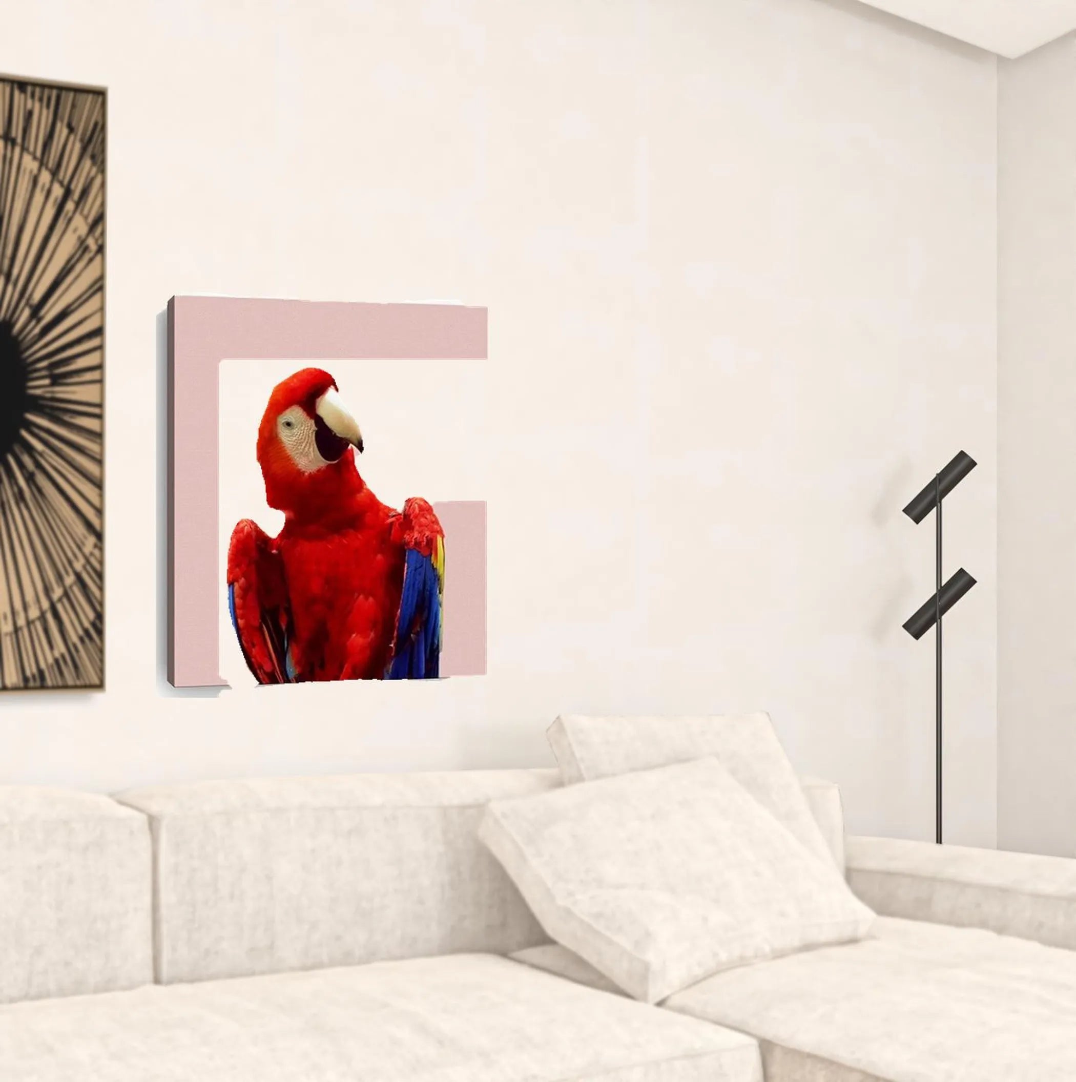 Vibrant And Vivid Bird Unframed Print Wall Art — view 3
