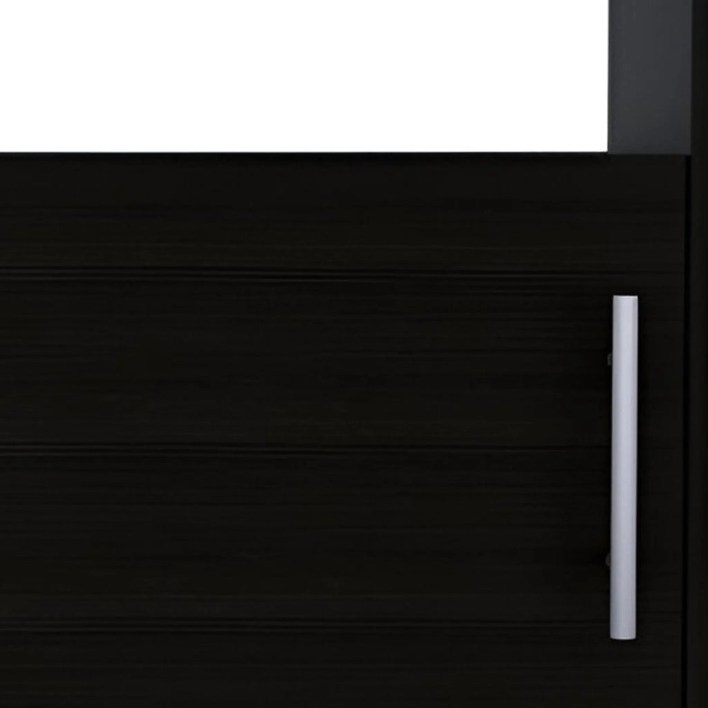 23″ Faux Wood Nightstand With Storage — view 4