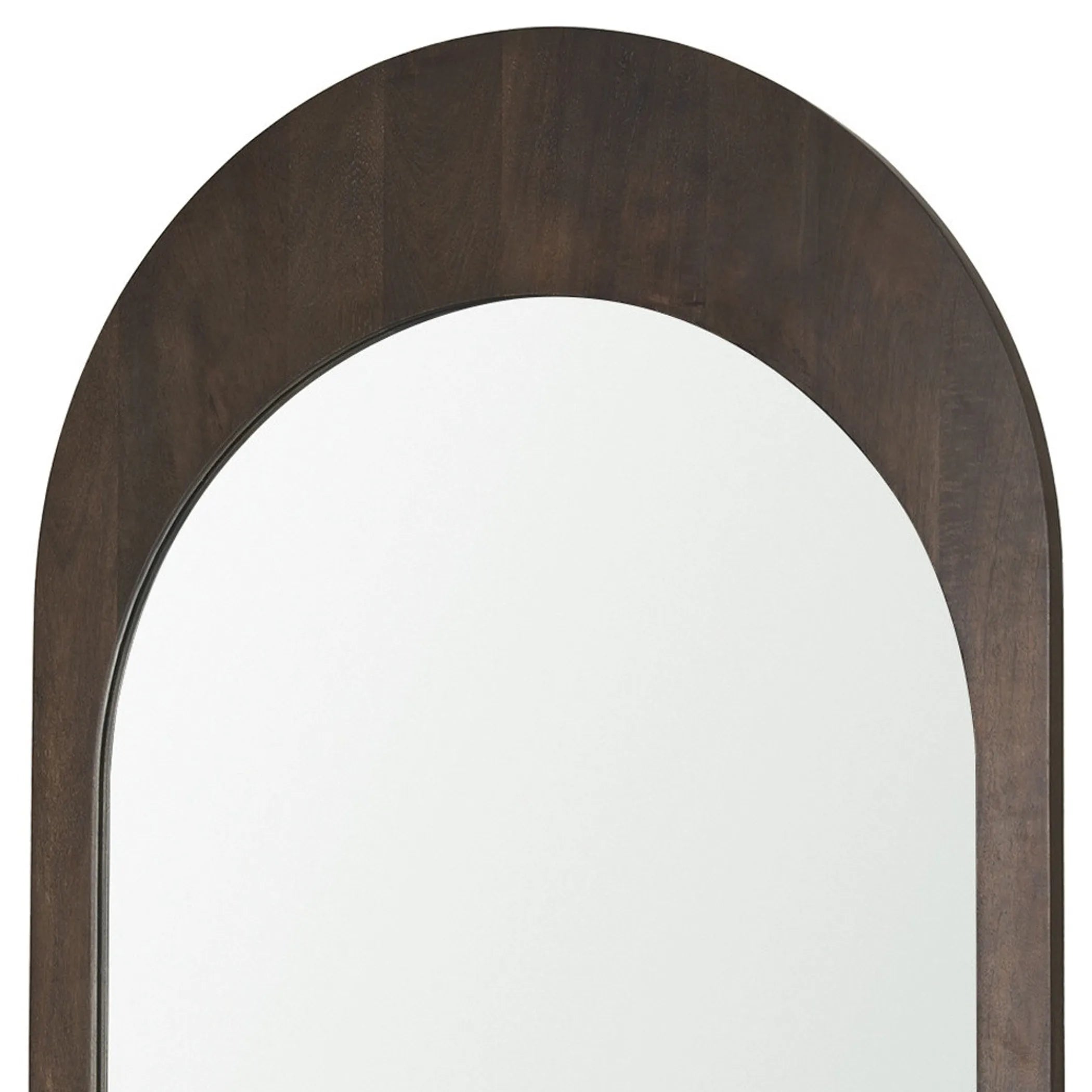 Wood Arch Framed Accent Mirror — view 4