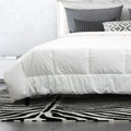 GLC Collection Light Weight Duvet Inserts Baffle Box Design 2 PK