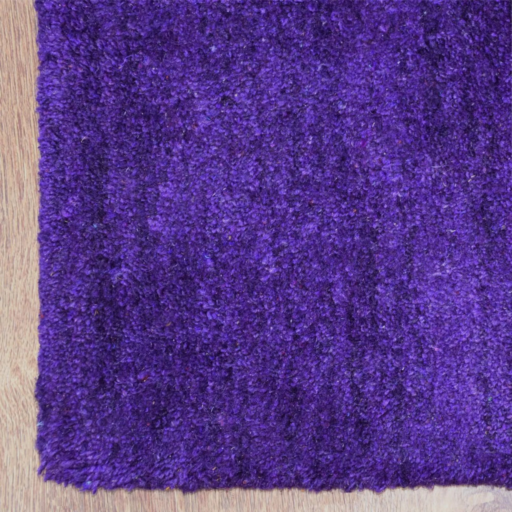 Rugsotic Carpets Hand Knotted Loom Silk Mix Runner Area Rug — view 4