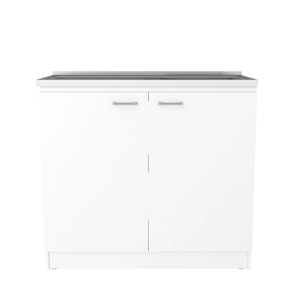 Phoenix 2 Piece Kitchen Set, Cala Kitchen Island + Napoles Utility Sink — view 4