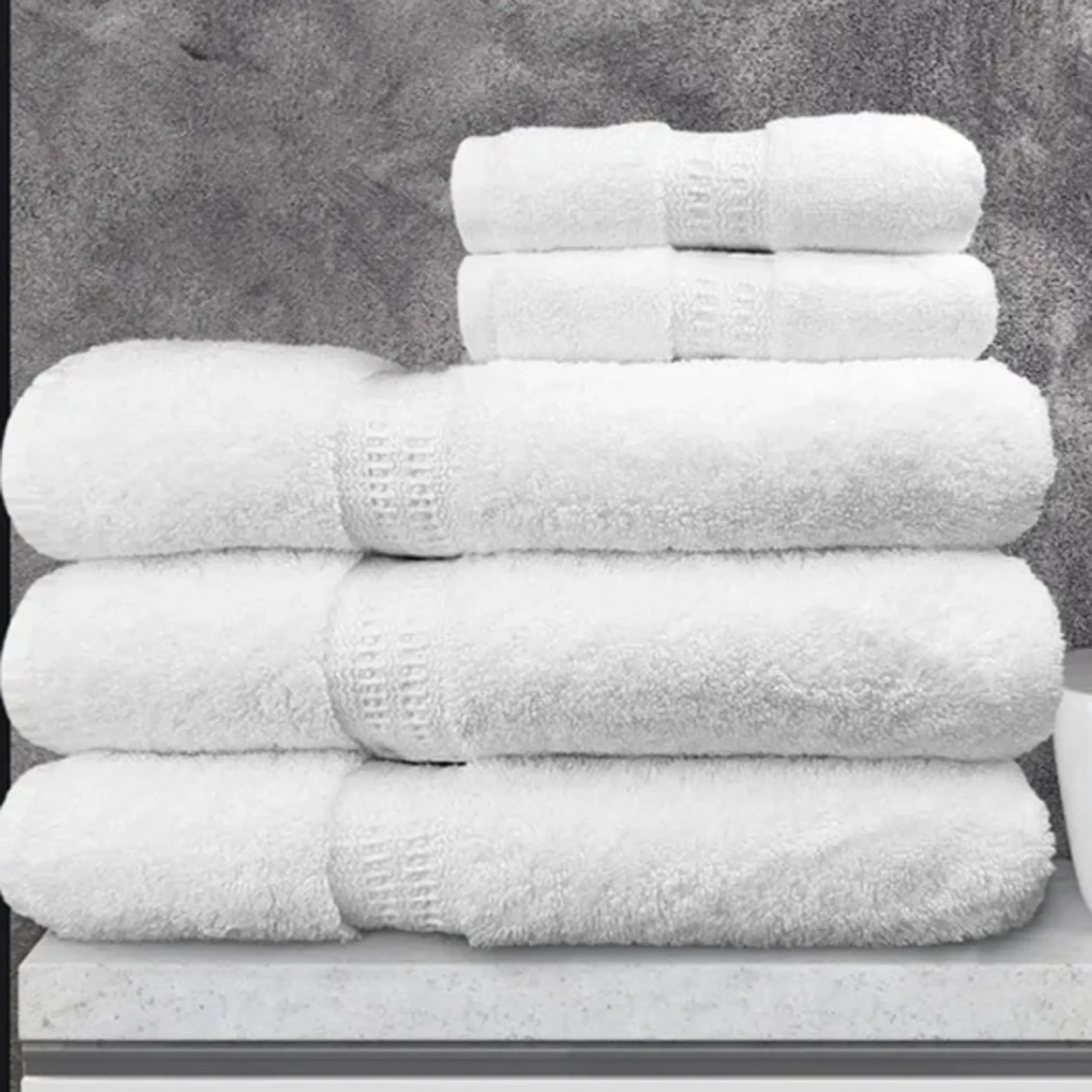 GRS Collection 100% Cotton Ring-Spun Premium Towels
