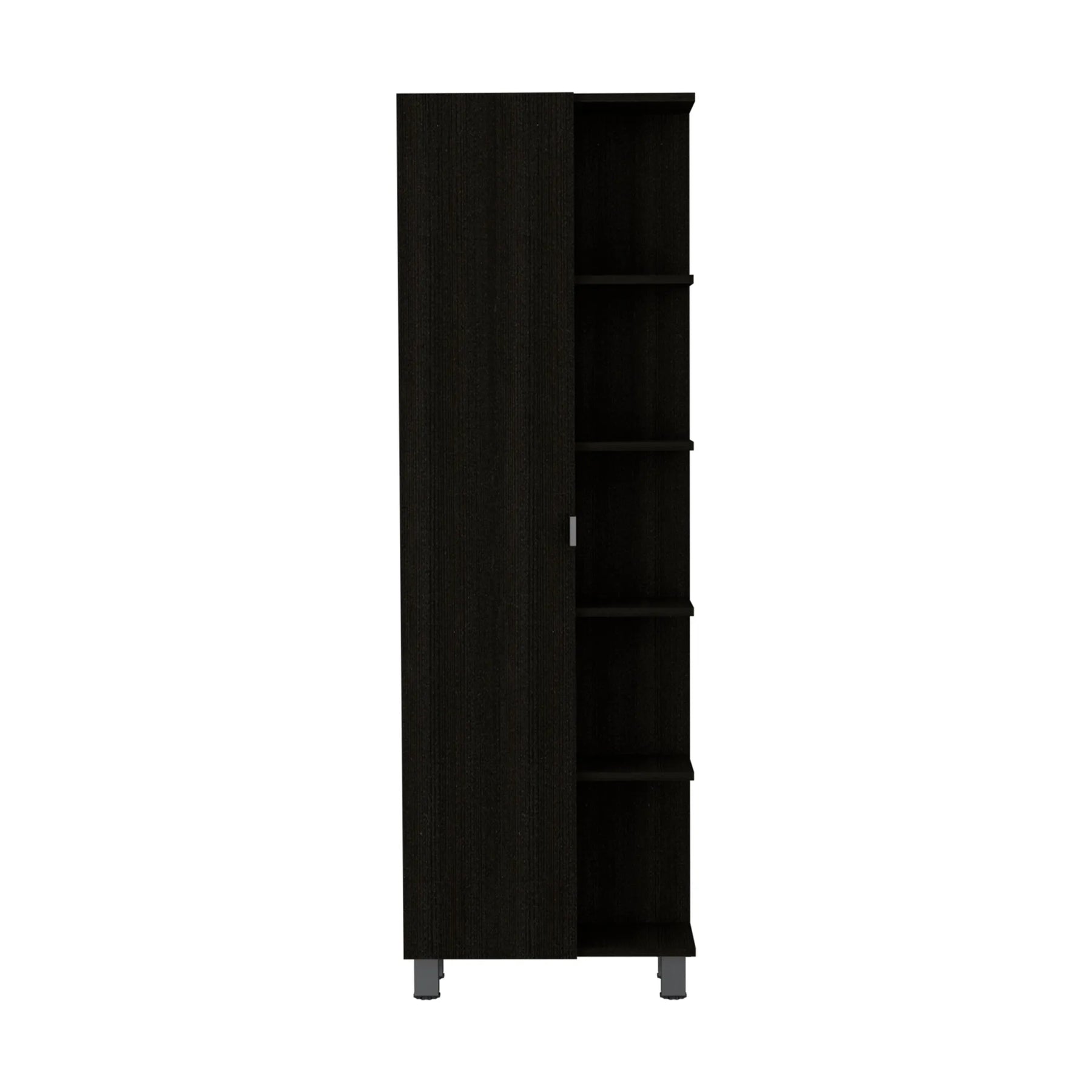 Stowe 2 Piece Bathroom Set, Black Wengue Finish — view 2