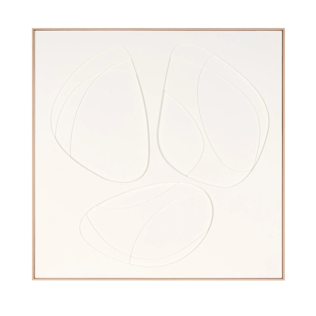 Geo Trio Brown Shadowbox Wall Art — view 2