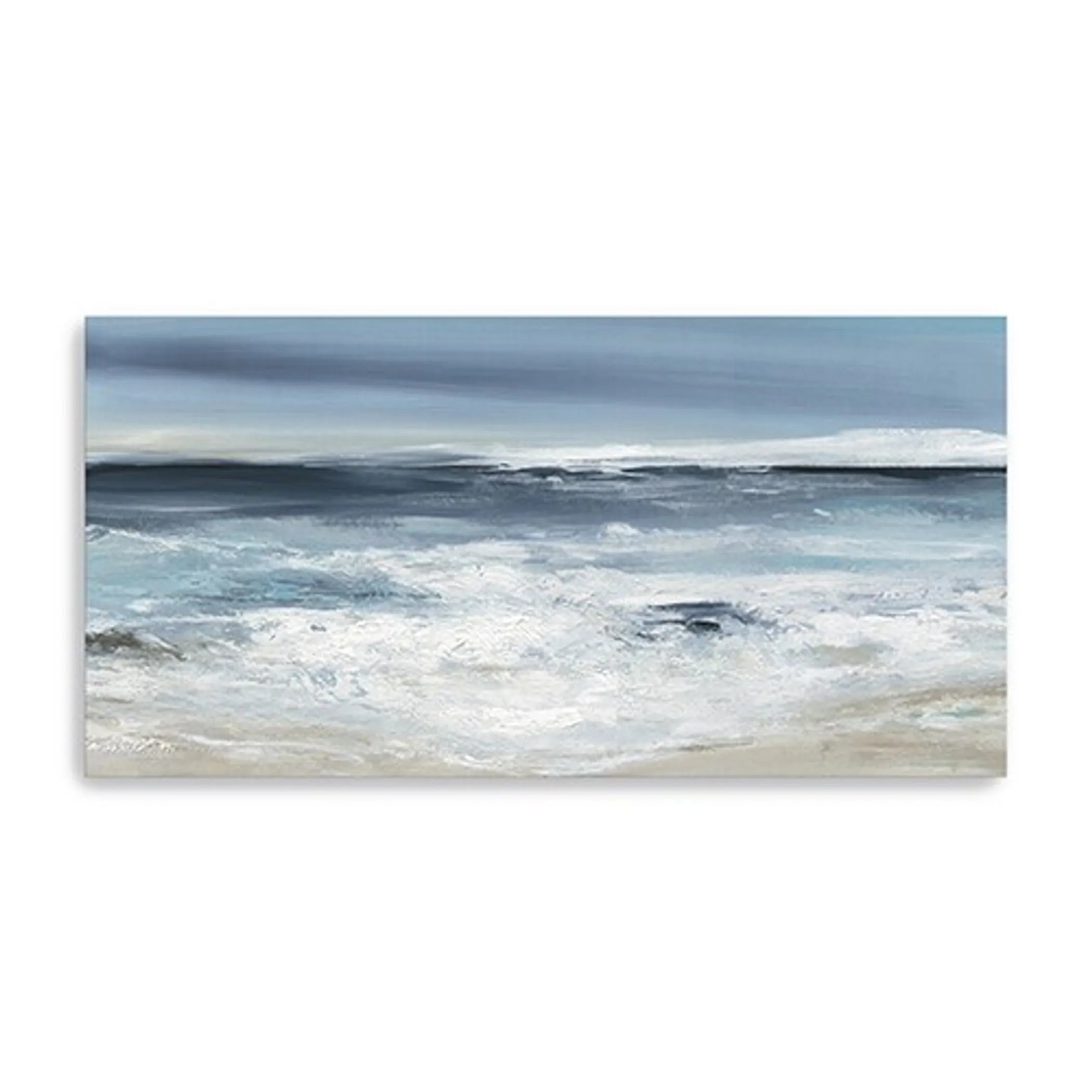 Long Beach Shore Unframed Print Wall Art — view 2