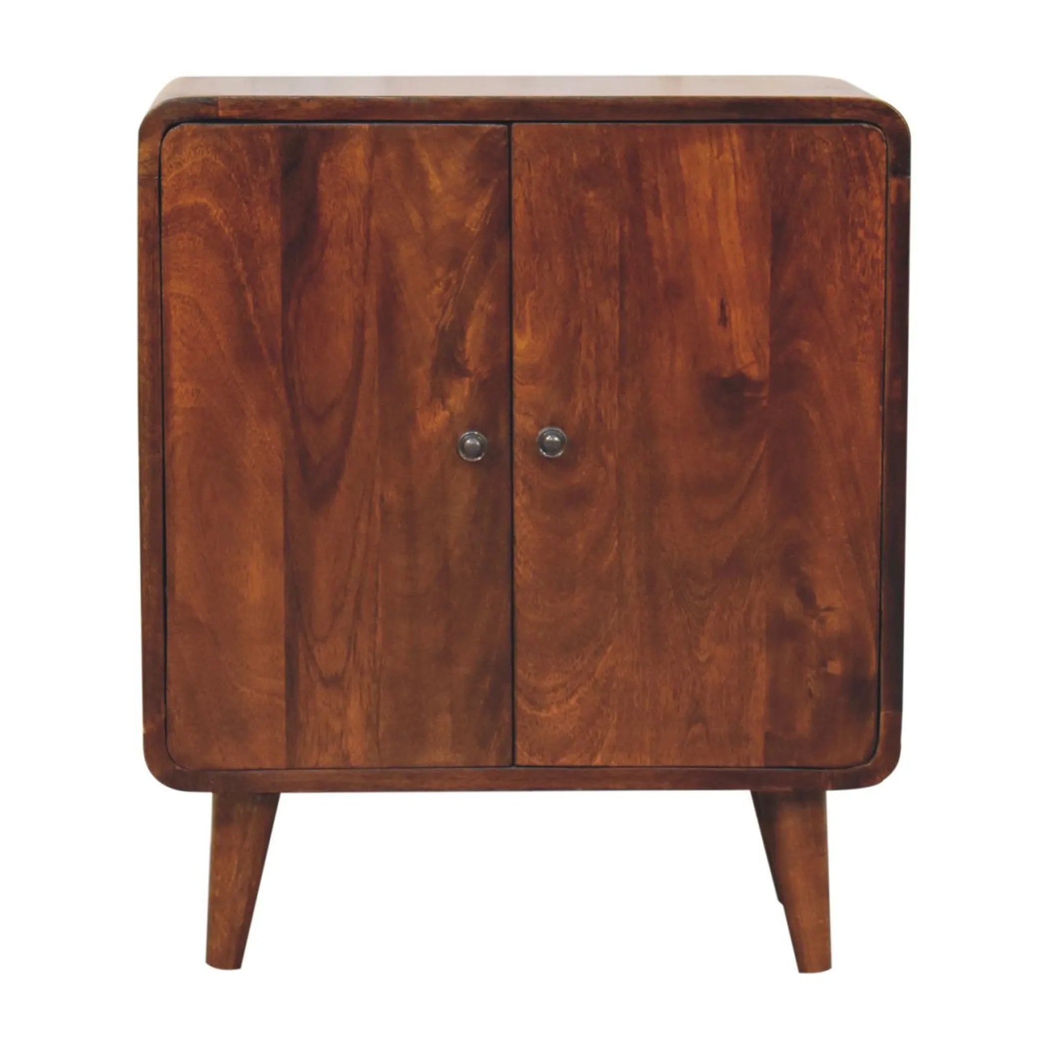 Solid Wood Accent Cabinet With Two Doors — view 3