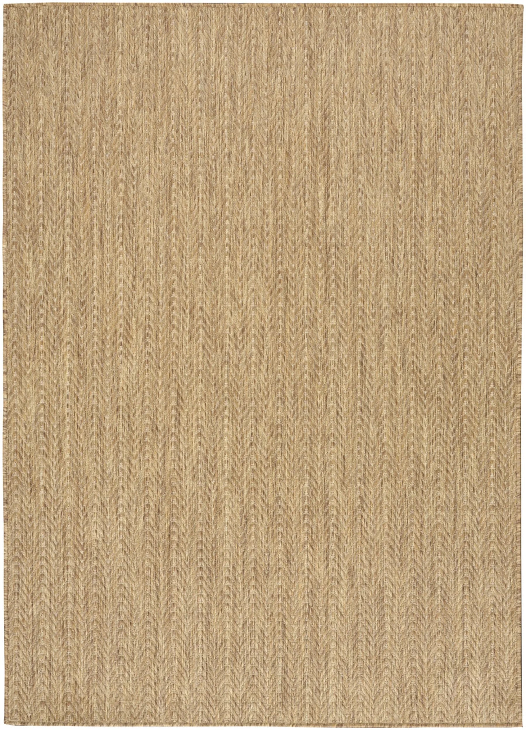 6′ X 9′ Natural Geometric Indoor Outdoor Area Rug — view 3