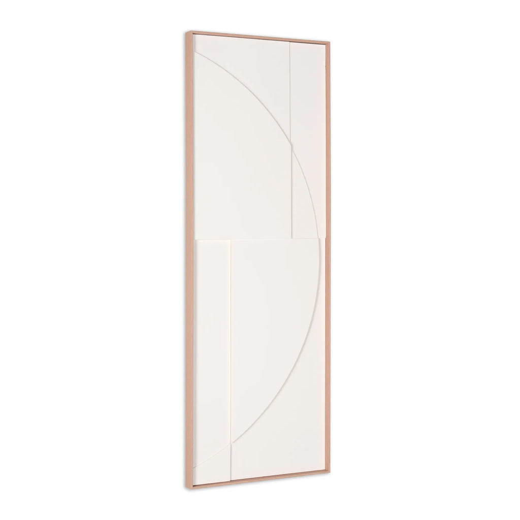 Geo Brown Shadowbox Wall Art — view 2