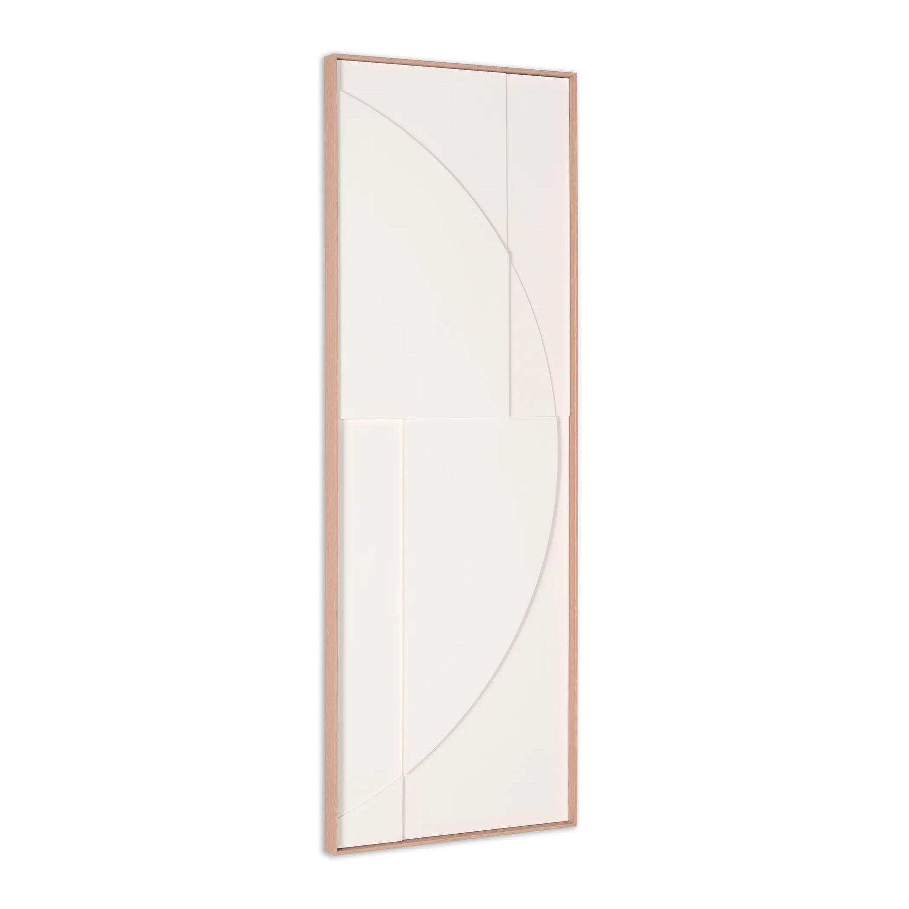 Geo Brown Shadowbox Wall Art — view 2