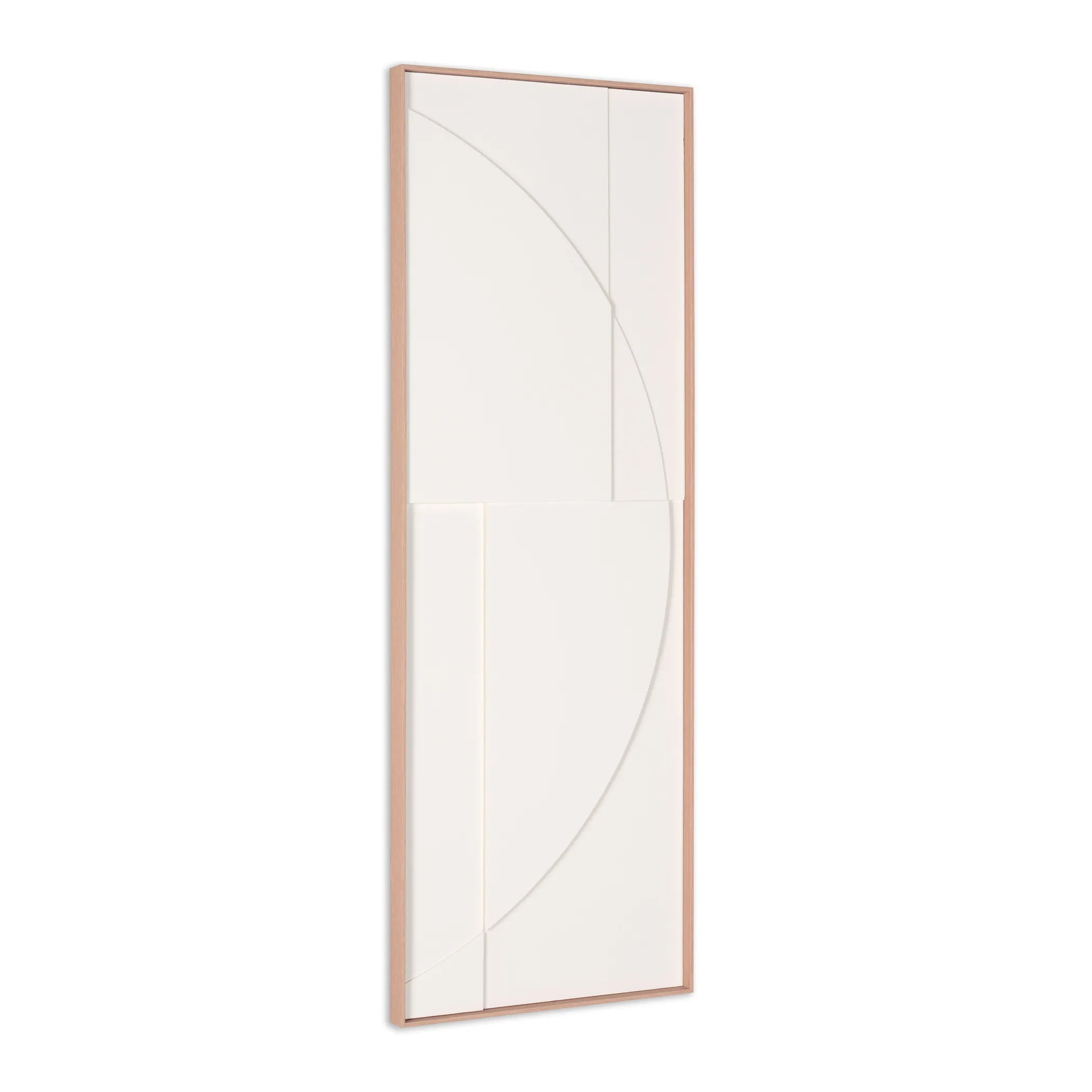 Geo Brown Shadowbox Wall Art — view 2