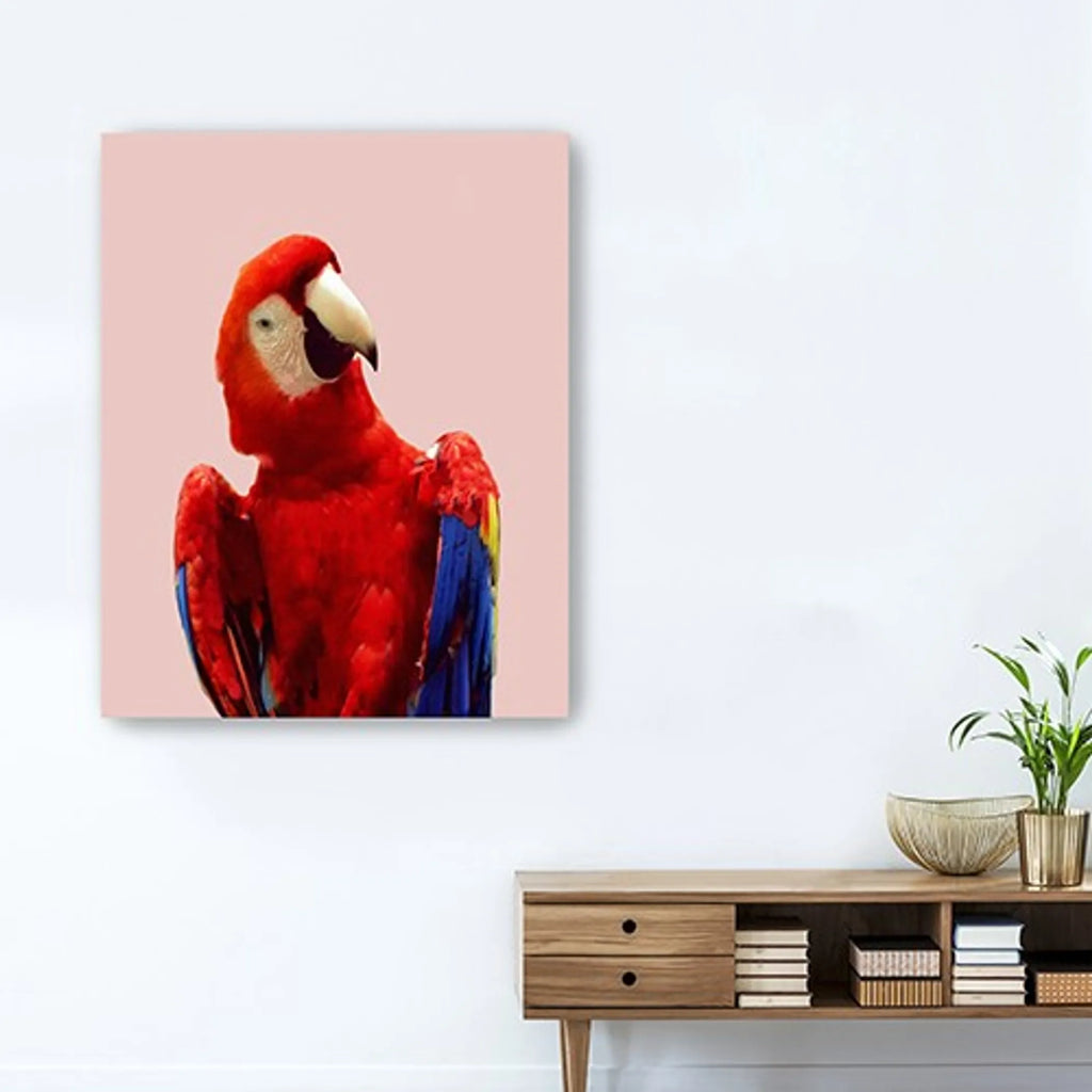 Vibrant And Vivid Bird Unframed Print Wall Art — view 4