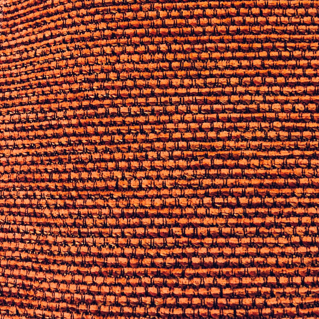 Plutus Roseate Orange Luxury Throw Pillow — view 3