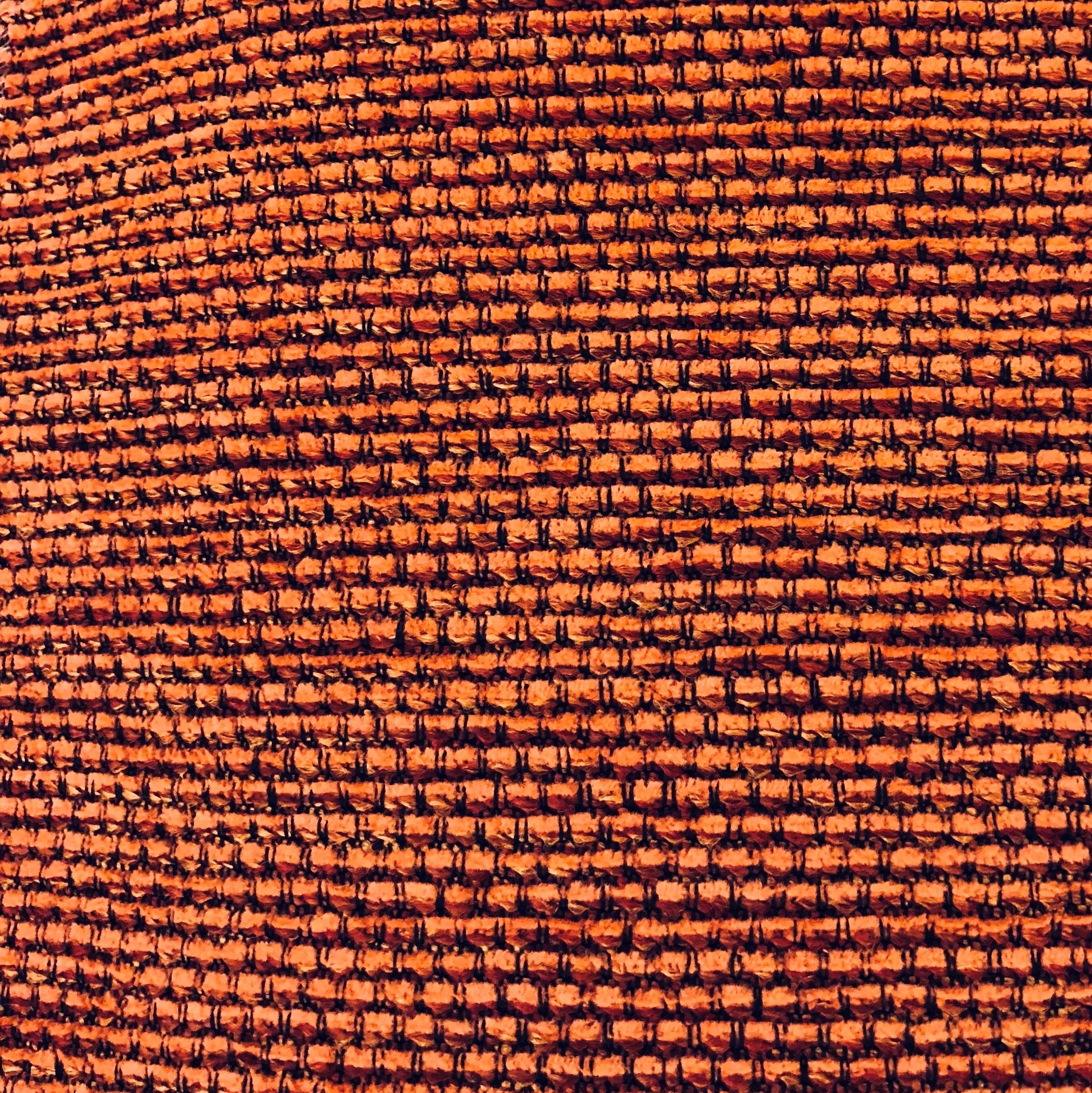 Plutus Roseate Orange Luxury Throw Pillow — view 3