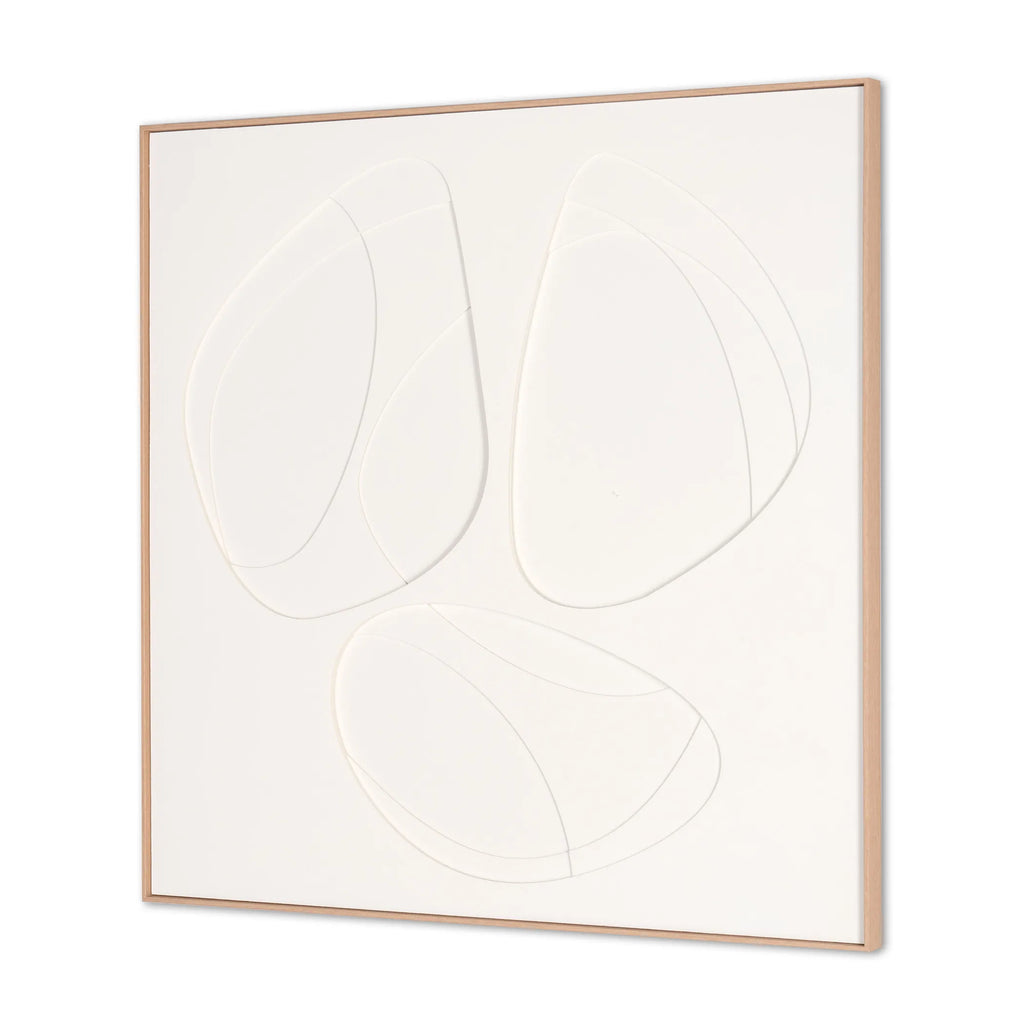 Geo Trio Brown Shadowbox Wall Art — view 4