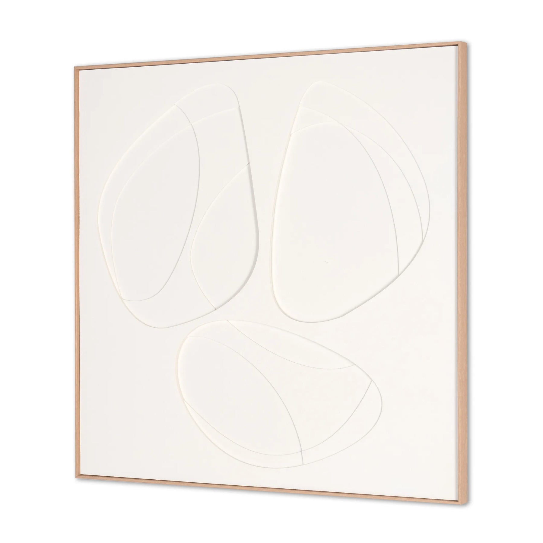 Geo Trio Brown Shadowbox Wall Art — view 4
