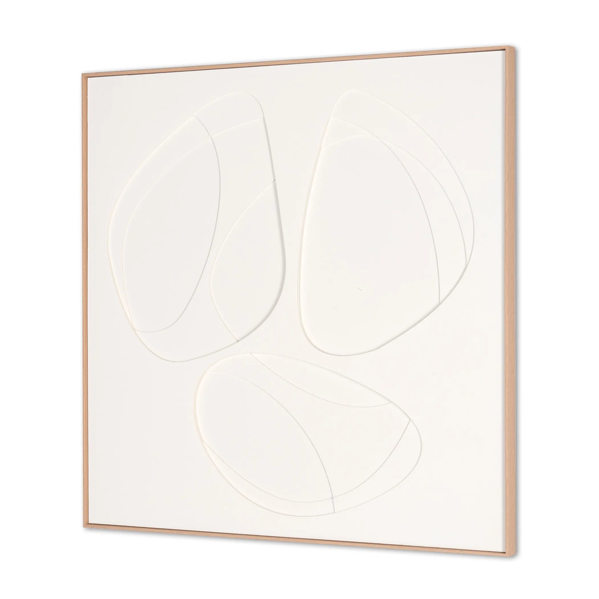 Geo Trio Brown Shadowbox Wall Art — view 4