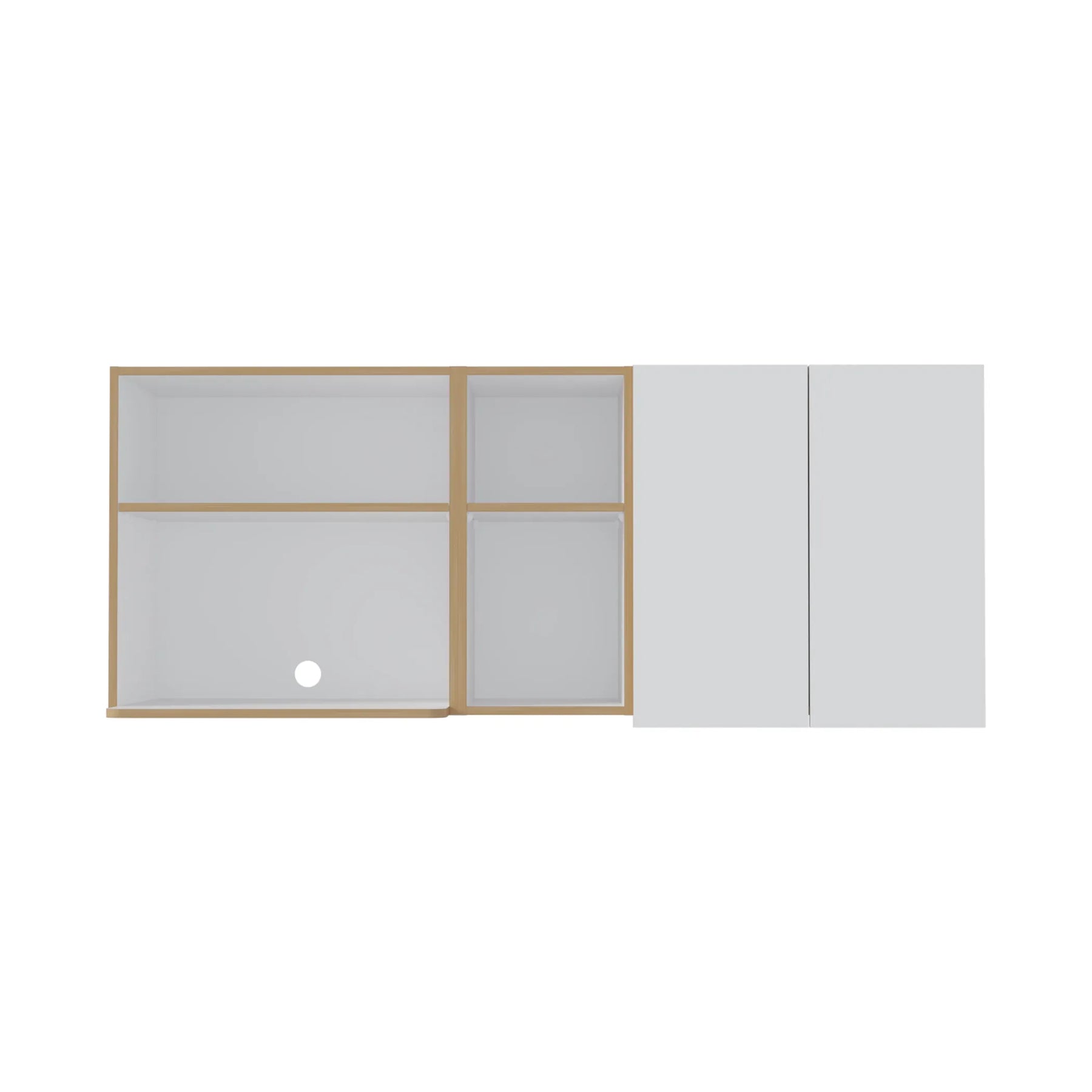 Corinto Kitchen Wall Cabinet with two doors — view 2