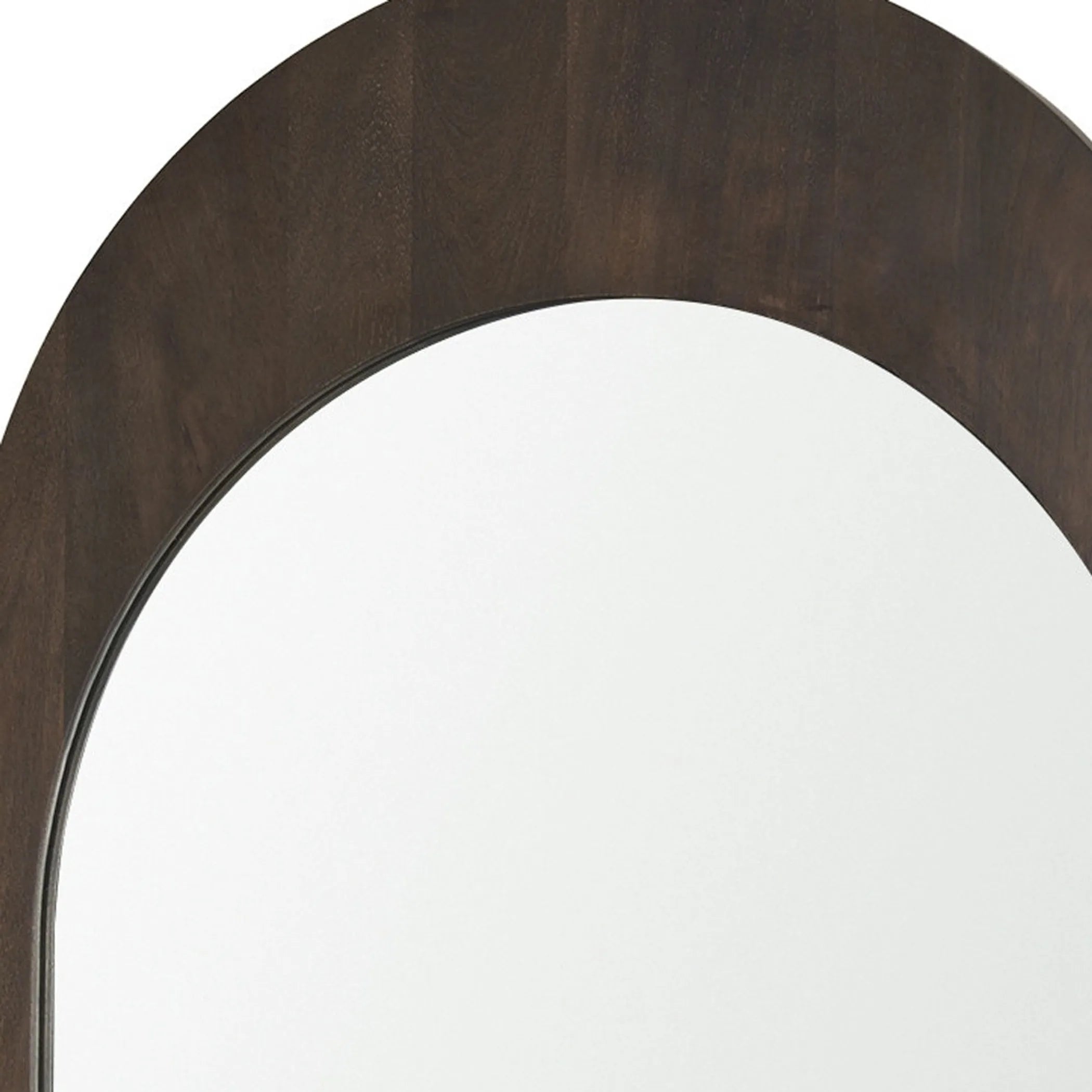 Wood Arch Framed Accent Mirror — view 3