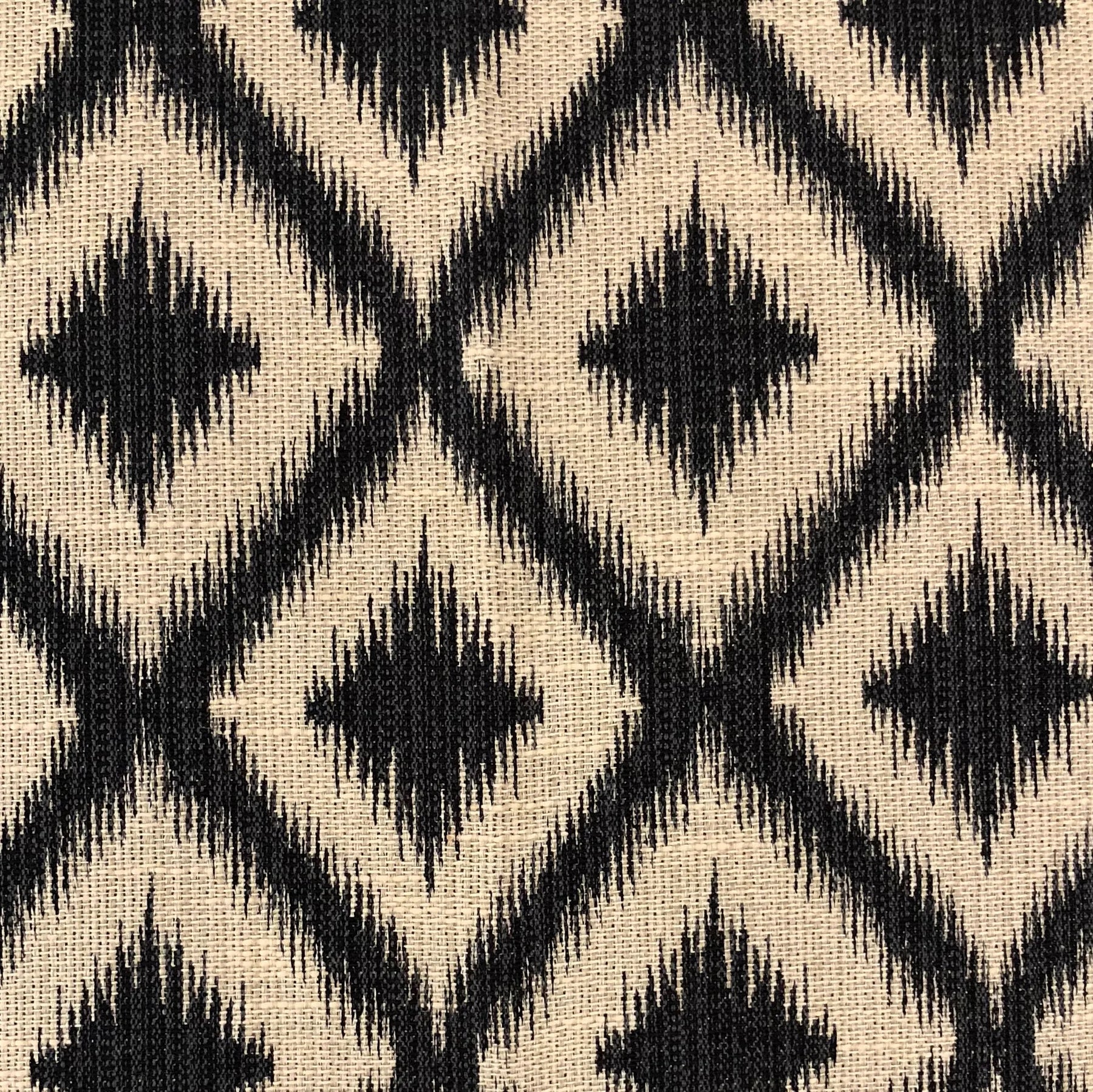 Plutus Diamond Embers Gray and Beige Luxury Throw Pillow — view 3