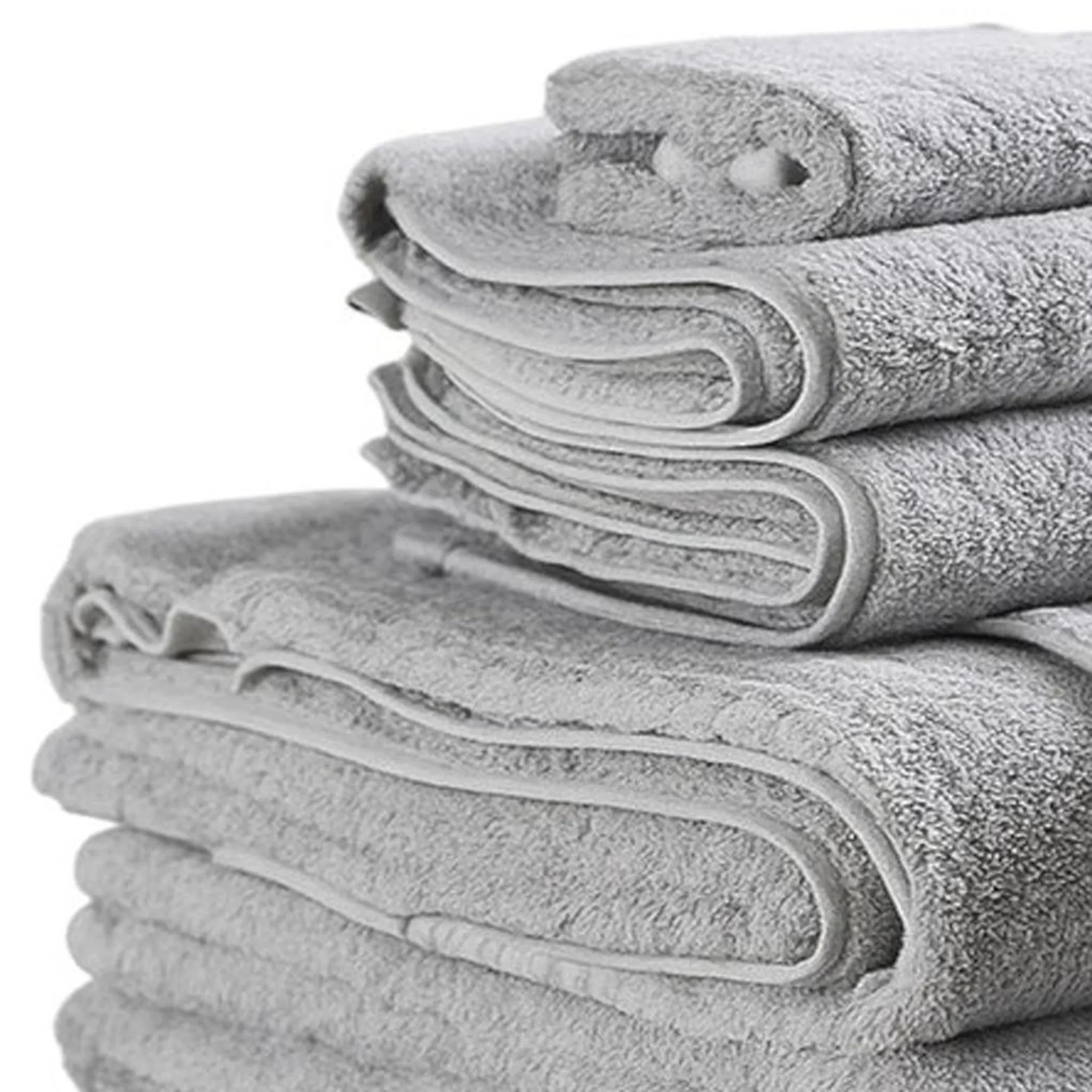 Set of Six Light Cotton Quick Dry Terry Cloth Towels — view 3