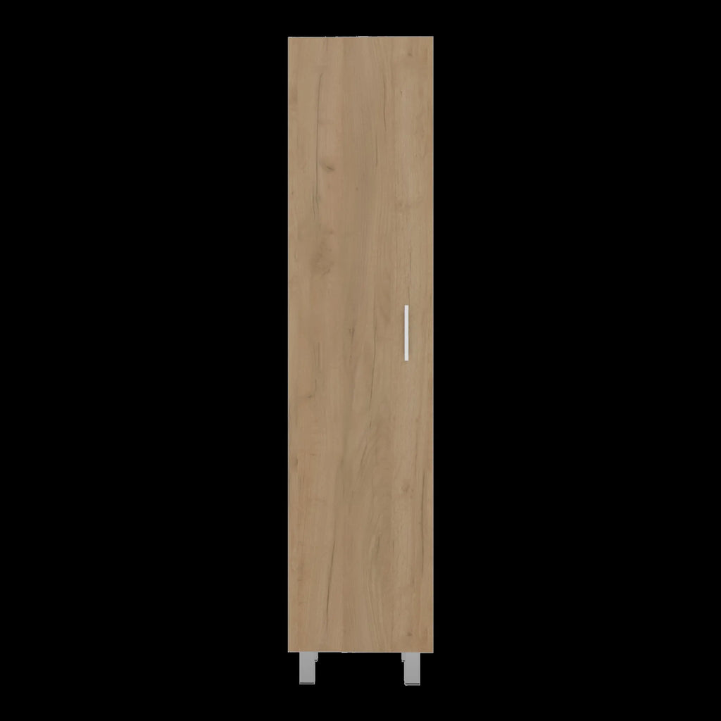 16″ Beige Wood Accent Chest