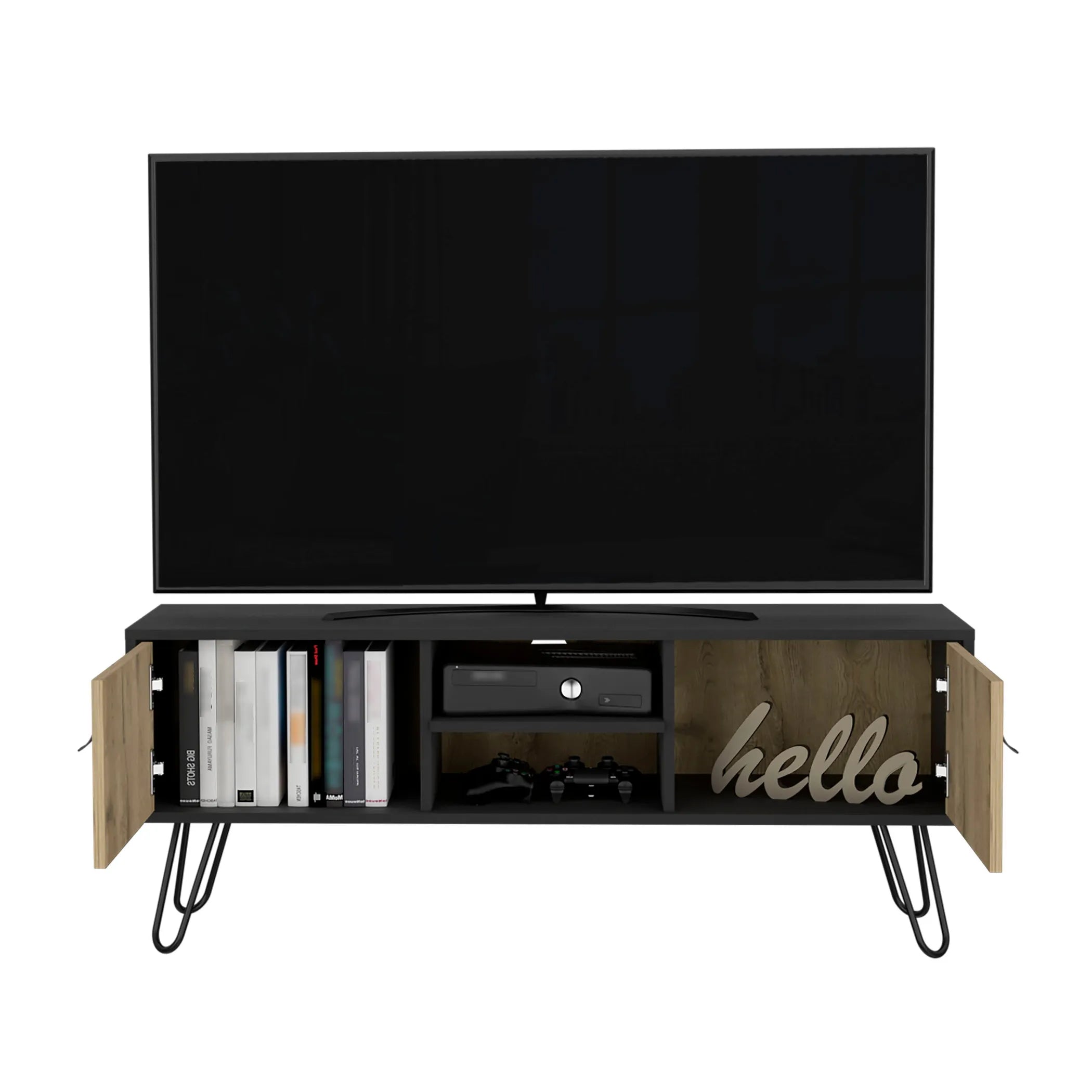 Huna Hairpin Legs TV Rack — view 4