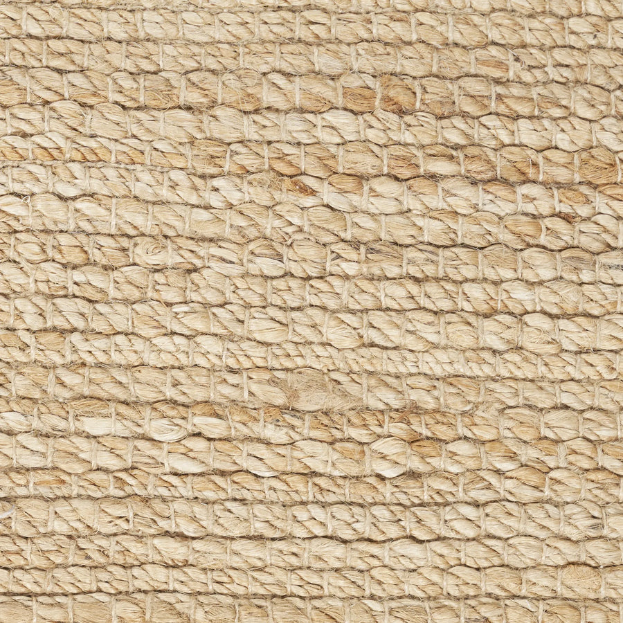 12′ X 15′ Beige Jute Hand Woven Area Rug — view 2