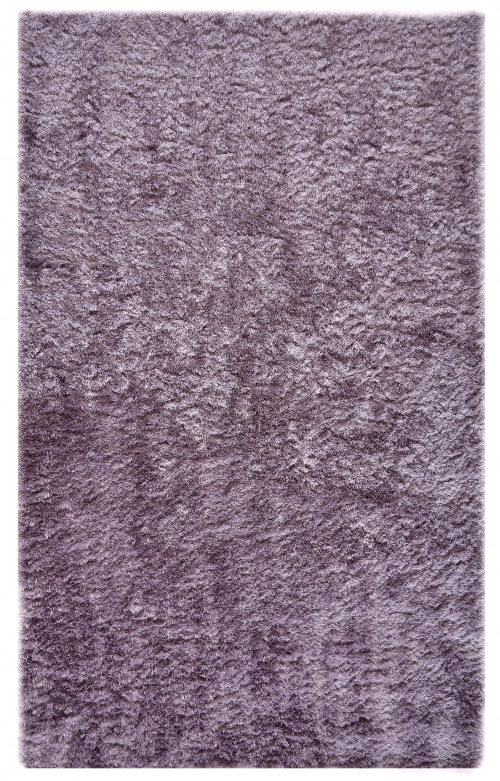 8′ X 10′ Purple Shag Tufted Handmade Area Rug — view 2
