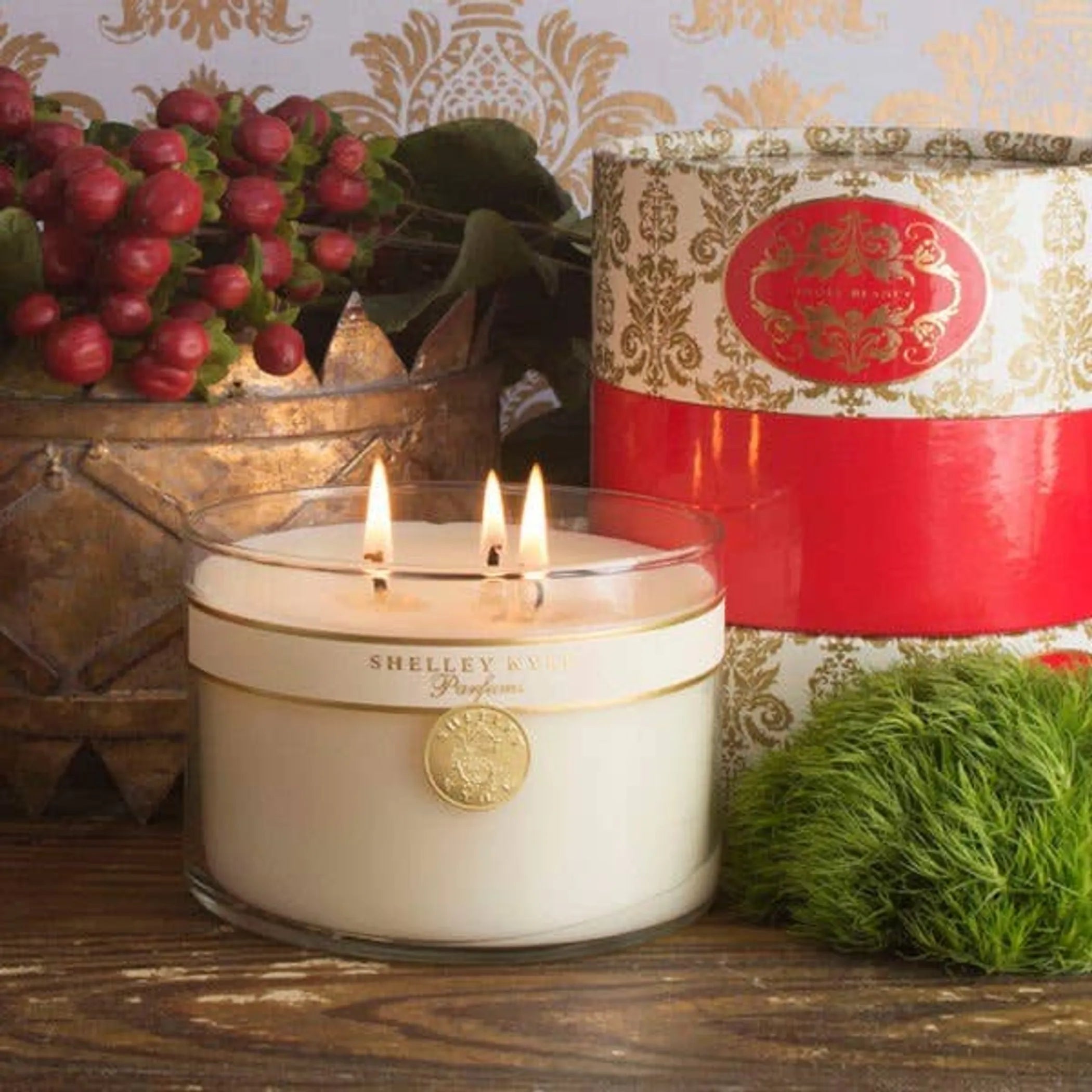 Noel Blanc Holiday Candle