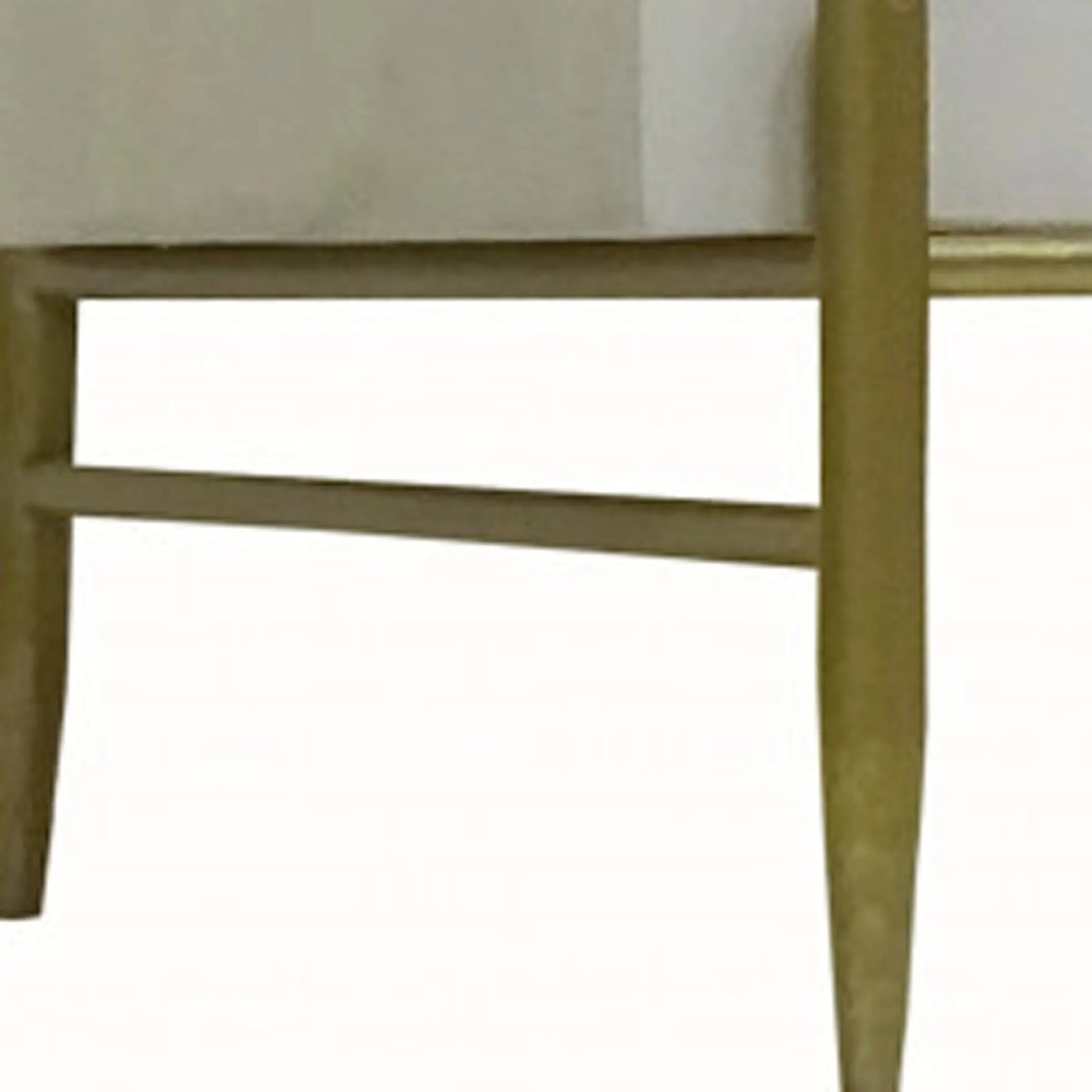 28″ White Two Drawer Nightstand — view 4