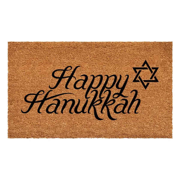 Calloway Mills Hanukkah Greetings Doormat